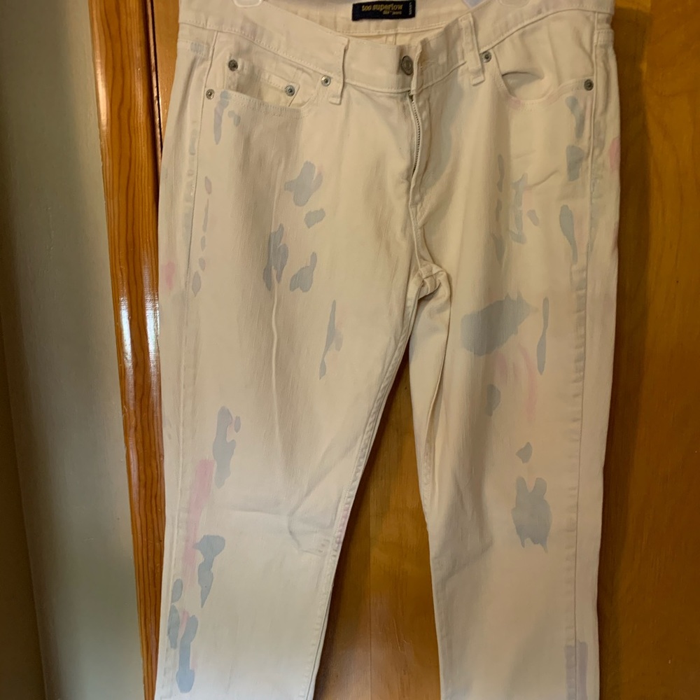 Tie dye Levi jeans
